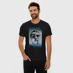 Футболка slim-fit Depeche Mode - Dave Gahan Collage, цвет: черный — фото 2