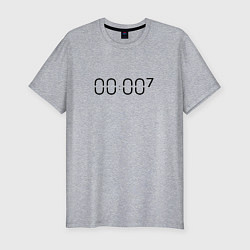 Футболка slim-fit Zero o clock bts, цвет: меланж