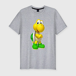 Футболка slim-fit Купа-трупа стоит, цвет: меланж