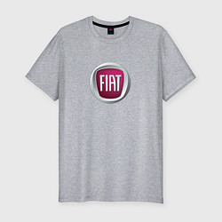 Футболка slim-fit Fiat Italy, цвет: меланж