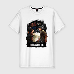 Футболка slim-fit The Last of Us игра, цвет: белый