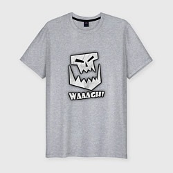 Футболка slim-fit Waaagh, цвет: меланж