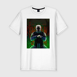 Футболка slim-fit Сага о Винланде - Аскеладд, цвет: белый