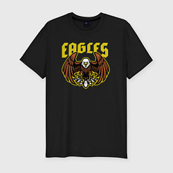 Футболка slim-fit Eagles, цвет: черный