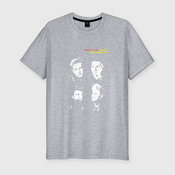 Футболка slim-fit Depeche Mode - Black Celebration list, цвет: меланж