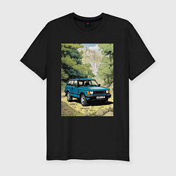 Футболка slim-fit Land Rover - Range Rover 1998, цвет: черный