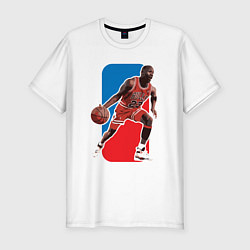 Футболка slim-fit Jordan play, цвет: белый