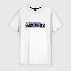 Футболка slim-fit Depeche Mode - Delta Machine merch, цвет: белый