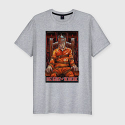 Футболка slim-fit RATM - White house, цвет: меланж