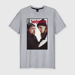 Футболка slim-fit Jay and Silent Bob, цвет: меланж