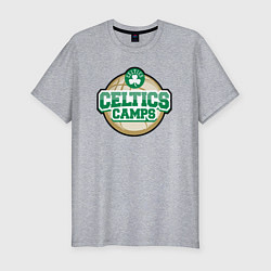 Футболка slim-fit Celtics camps, цвет: меланж