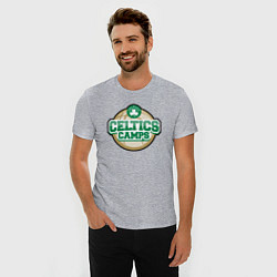 Футболка slim-fit Celtics camps, цвет: меланж — фото 2