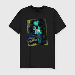 Футболка slim-fit Snake Alice Cooper, цвет: черный