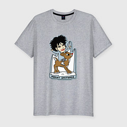 Футболка slim-fit The Cure - Robert smith Merry Smithas, цвет: меланж