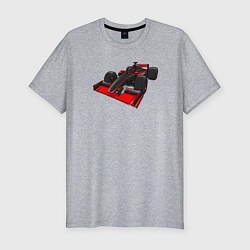 Футболка slim-fit Formula-1 McLaren, цвет: меланж
