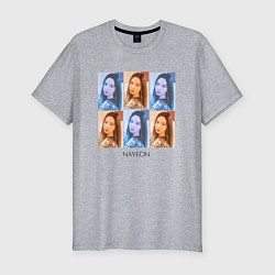 Футболка slim-fit Nayeon Twice Girl, цвет: меланж