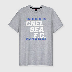 Футболка slim-fit Chelsea Stamford Bridge, цвет: меланж