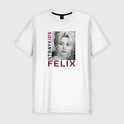 Футболка slim-fit Felix funart, цвет: белый