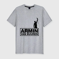 Футболка slim-fit Armin van buuren, цвет: меланж