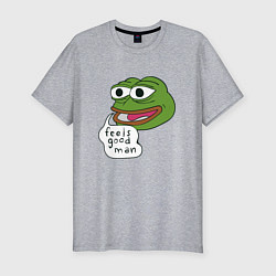 Футболка slim-fit Pepe feels good man, цвет: меланж