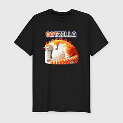 Футболка slim-fit Catzilla, цвет: черный