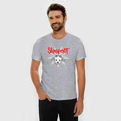 Футболка slim-fit Sleepnot, цвет: меланж — фото 2