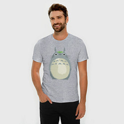 Футболка slim-fit Neighbor Totoro, цвет: меланж — фото 2