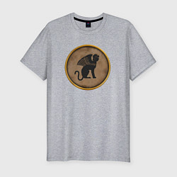 Футболка slim-fit Мятежники-эллины Rome: Total War, цвет: меланж