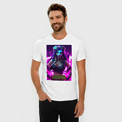 Футболка slim-fit League of Legends Akali Kda, цвет: белый — фото 2