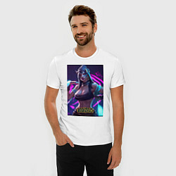 Футболка slim-fit League of Legends Akali Kda, цвет: белый — фото 2