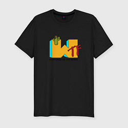 Футболка slim-fit MTV - music television, цвет: черный