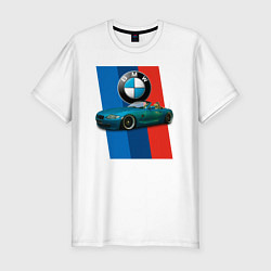 Футболка slim-fit Родстер BMW Z4, цвет: белый