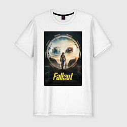 Футболка slim-fit Fallout - Lucy MacLean, цвет: белый