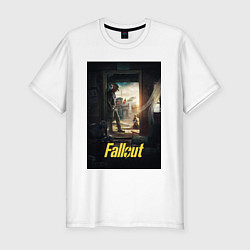 Футболка slim-fit Fallout - The Ghoul, цвет: белый