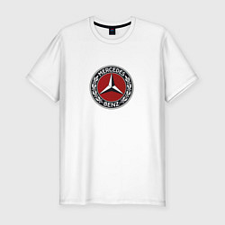 Футболка slim-fit Mercedes benz sport logo, цвет: белый