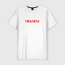 Футболка slim-fit Isuzu avto sport, цвет: белый