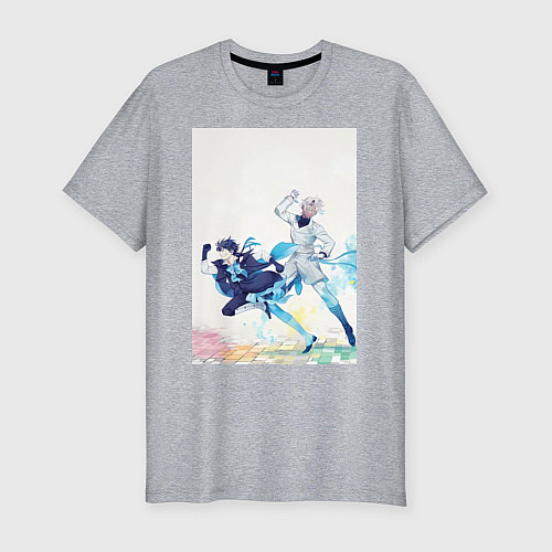 Мужская slim-футболка Ванитас Ной Архивист / Меланж – фото 1