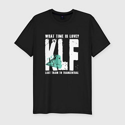 Футболка slim-fit Klf - What time is love, цвет: черный
