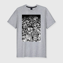 Футболка slim-fit Сага о Винланде Торфинн воин, цвет: меланж