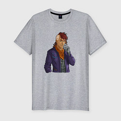 Футболка slim-fit Randy - RimWorld, цвет: меланж