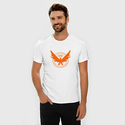 Футболка slim-fit The Division, цвет: белый — фото 2