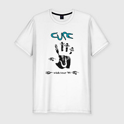 Футболка slim-fit The Cure - Wish tour, цвет: белый