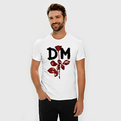 Футболка slim-fit Depeche mode - violator, цвет: белый — фото 2