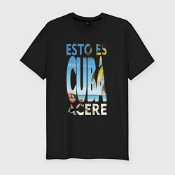 Футболка slim-fit Куба - esto es Cuba, acere, цвет: черный
