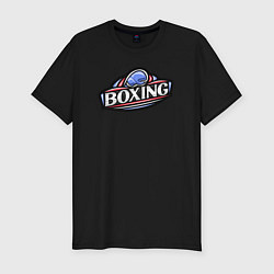 Футболка slim-fit Boxing sport, цвет: черный