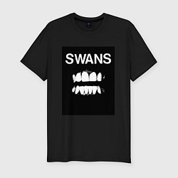 Футболка slim-fit Swans Filth, цвет: черный