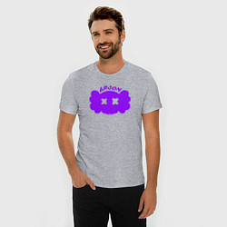 Футболка slim-fit BTS Arson, цвет: меланж — фото 2
