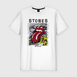 Футболка slim-fit The Rolling Stones no filter, цвет: белый