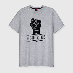 Футболка slim-fit Fight club warrior, цвет: меланж