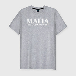 Футболка slim-fit Mafia the old country logo, цвет: меланж